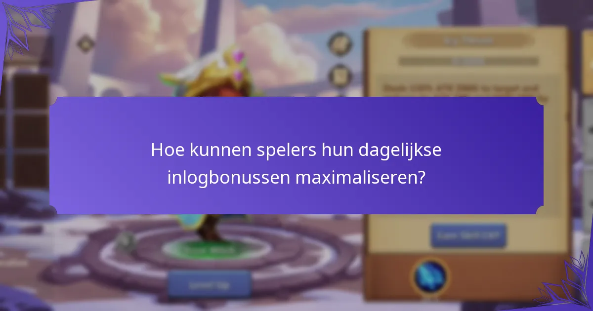 Welke speciale beloningen kunnen worden verdiend door dagelijkse inlogdagen?