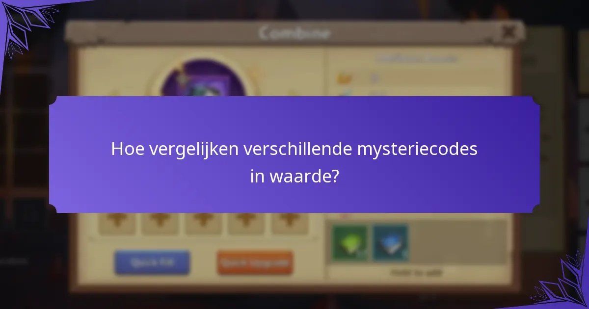 Hoe kunnen spelers Kasteel Clash mysteriecodes inwisselen?