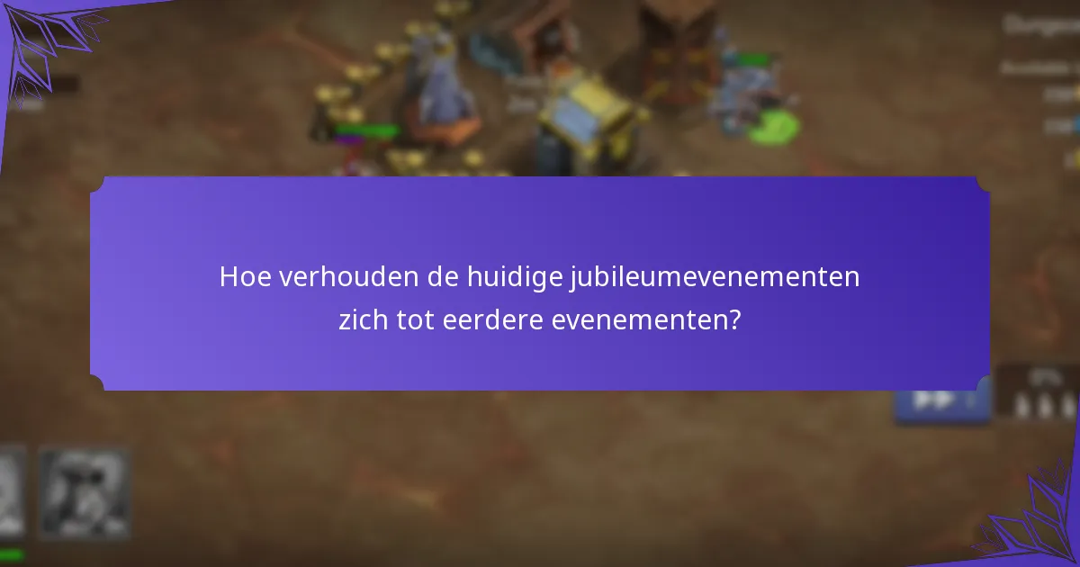 Welke exclusieve items zijn beschikbaar tijdens de jubileumevenementen?