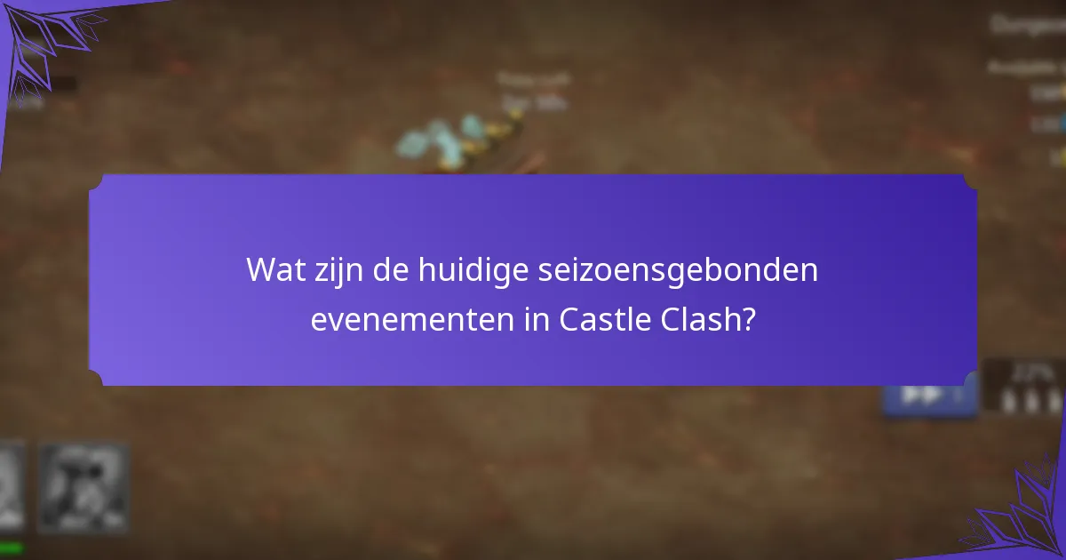 Wat zijn de nieuwste tijdelijke aanbiedingen in Castle Clash?