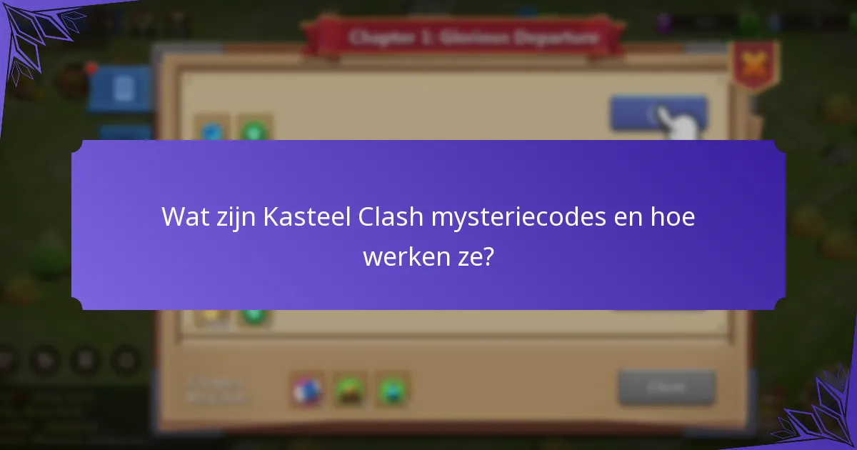 Hoe vergelijken verschillende mysteriecodes in waarde?
