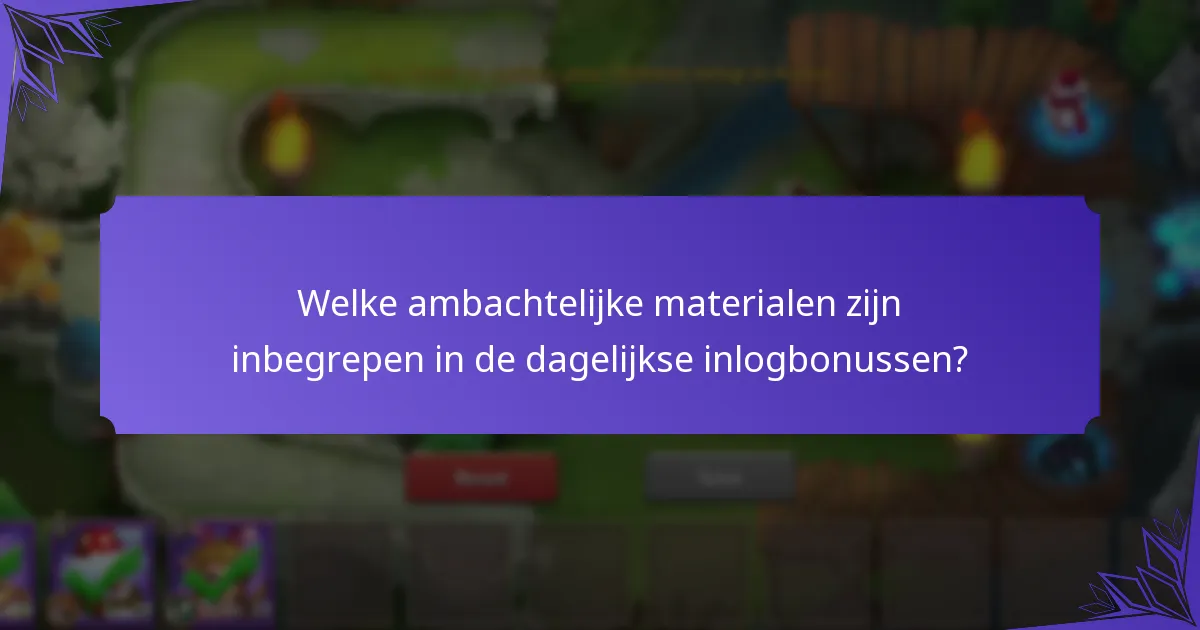 Hoe verhouden dagelijkse inlogbonussen zich tot andere beloningen in Castle Clash?